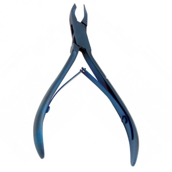 NAIL Cuticle Nipper 10.5cm (Blue)